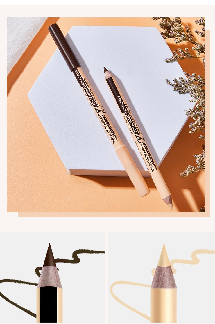 ดินสอคอนทัวร์ริ่ง เฉดดิ้ง ไฮไลท์  - Dual Purpose Eyeliner, Eyebrow ,Concealer EyePencil