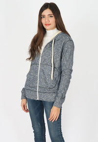 เสื้อแจ็กเก็ตเบสิค - Casual Zip-Up Hoodie Jackets