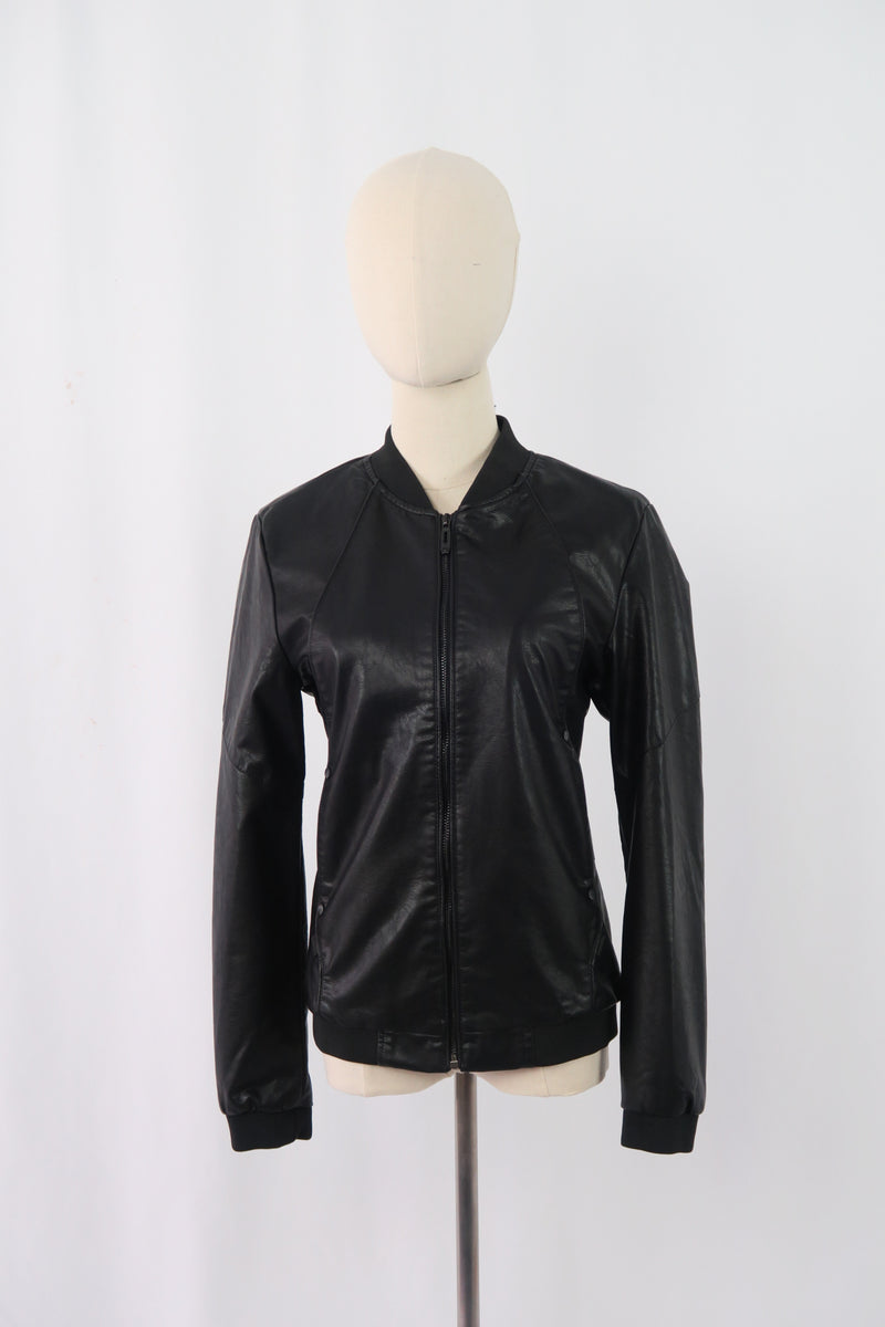 Zipper Slim Biker Jackets