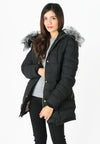 เสื้อโค้ทดาวน์กันหนาว แบบอุ่นติดลบ - Puffer Down Coat Parka With Fur Hood