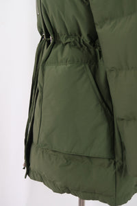 เสื้อโค้ทดาวน์กันหนาวมีฮู้ด  - Lightweight Hooded Down Jacket