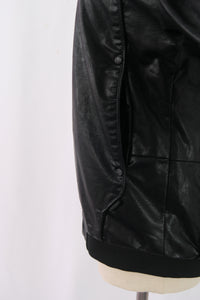 เสื้อแจ็คเก็ตหนัง  - Zipper Slim Biker Jackets