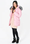 เสื้อโค้ทดาวน์กันหนาว แบบอุ่นติดลบ - Puffer Down Coat Parka With Fur Hood